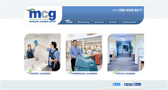 Desktop Screenshot of margariacleaning.com.au